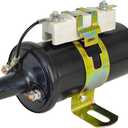 12V Ignition Distributor Coil w/External Resistor Compatible with John Deere 3020 60 70 1010 2010 3010 AT14385 AT15611 for International Case Massey Ferguson Ford 368839R91 189673M92 C5NN14N106B