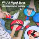 Liberry Toddler Baseball Glove and Ball Set for Boys Girls 312, Toss and Grab Sticky Ball Game with Adjustable Mitts, Kids Sports Toy Gift for Outdoor Indoor Family Play