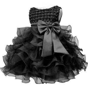 Jup'Elle Baby Girl Dresses Ruffle Lace Pageant Party Wedding Flower Girl Dress 100