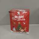 Christmas Inflatables Outdoor Decoration 8 FT Santa Claus Joy Reindeer Snowman Candy Cane Inflatable with LED Light Christmas Blow Up for Lawn Garden Holiday Party Yard Xmas Decor