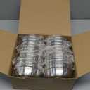 Eccliy 20 Pack Stainless Steel Bowls Set, 17 oz Double Walled Insulated Metal Bowl Bulk for Rice Soup Ice Cream Snacks Salad Cereal Sauces Serving, Easy to Clean, Stackable, 5.1 x 2.6 Inch