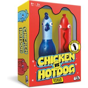 Big Potato Chicken vs Hotdog: The Ultimate Chaotic Party Game | Flipping-Fun Party Game for Families & Game Nights | Bonus Content Included!