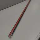 4PCS 45" Black Metal Corner Protectors, Aluminum Self Adhesive Corner Guards, Metal Wall Edge Protector Strip, Furniture Corner Protectors, Wall Cabinet Baseboard Decoration 45" x 1"