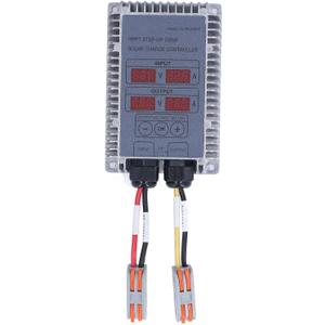 Solar Battery Charge Controller, Boost MPPT Voltage Adjustable Waterproof with Display Solar Battery Maintainer for Solar System 2485V (200W)