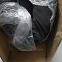 Lxztayuk 20x20x4 Inch Recliner Cushions for Elderly, Black Extra Large Seat Cushion, Non-Slip Recliner Cushions with Back Support, Thick and Supportive Back Lumbar Support