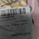 SweatyRocks Girl's Cute Graphic Sweatshirts Long Sleeve Drop Shoulder Hoodies Pullover Tops (Pink)