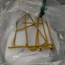 LYEOBOH 3 Tier Serving Tray Set, Tiered Serving Stand with Platters, Serving Dishes for Entertaining Halloween Christmas Party, Collapsible Sturdier Stand & 14 Inch Large Platters for Food Display (Black)