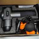 TOLOCO Massage Gun, Deep Tissue Back Massage for Athletes for Pain Relief, Percussion Massager with 10 Massages Heads & Silent Brushless Motor, Mothers Day Gifts, Carbon