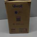 Canopy Bedside Humidifier 2.0, White, 36 HR Run Time, 2.5L Capacity - Reading Light & White Noise - Alleviate Symptoms of Allergies, Flu, Cold, Dry Skin - Humidifier, Filter, Power Cord & Adapter