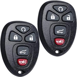 Mechanmagic Keyless Entry Remote Control Key Fob Replacement Fits for Chevy Traverse 2007-2016 Tahoe Suburban GMC Acadia Yukon XL Denali Buick Enclave Cadillac Escalade Saturn Outlook OUC60270