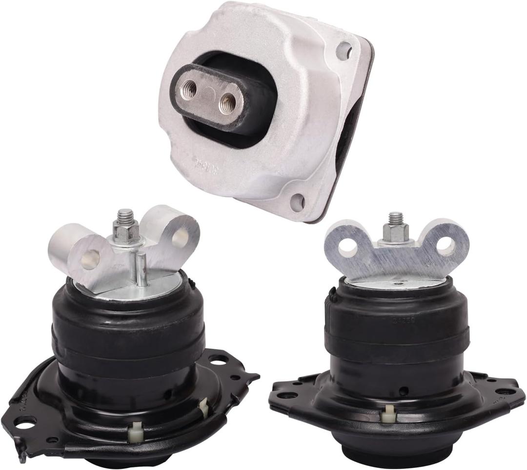 Set of 3 Engine Motor Mount Compatible with 2011-2022 Charger Challenger 11-22 Chrysler 300 3.6L 5.7L Replace for 5090140AG 52124671AE A5522 A5388 3262 3162