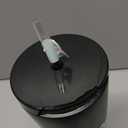 Manna Ranger Double-wall Insulated Stainless Steel Tumbler with Leak-proof Smart Seal Lid and Reusable Tritan Straw - 40 Oz - Black