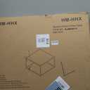 Glass Coffee Table Modern Center Table,Minimalist Coffee Table Sofa Side Tea Table for Living Room,Tempered Glass-top with Sturdy Metal Frame, Easy Assembly,26.4 x 26.4 x 15.7 Inches, Gold