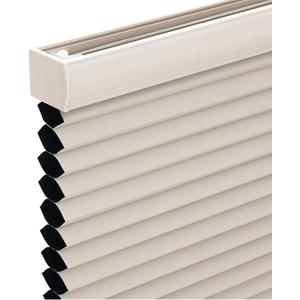 Cordless Cellular Shades,Blackout Honeycomb Shades for Windows,Pull Down Pleated Blinds,Easy to Install for Indoor Windows and French Doors,Beige Blackout-Color Coordinated,50" w x 72" h