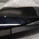 Lqito Left Driver side Mirror Fits 2016-2022 Toyota Tacoma With Power Glass, Heated, Turn Signal丨Without Blind Spot Detection Match to Midnight Black Metallic Replace TO1320349 (7Pins)