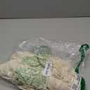 Round Spandex Tablecloth, Elastic Fitted Waterproof Tablecloths for 42"-50" Tables, Stretch Washable Picnic Table Cover for Camping, Dining, Indoor and Outdoor, Beige