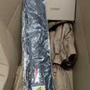 Ruedamann 3.3 Ft Threshold Transition Strip, 1 1/ 5"~1 2/ 5" Rise Rubber Threshold Ramp, Overlap Edge Reducer, Doorway Edge Trim and Mats for Laminate Doorway, Carpet, Floor, Tile