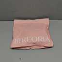 REORIA Women's Basic Lightweight Layering Sexy Slim Square Neck Long Sleeve Bodysuit Tops (Neon Rose Red), Small