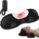 Neck Stretcher, Red Light Therapy Cervical Traction Device with Dynamic Neck Traction, Heat Therapy, Hump Corrector Relaxer