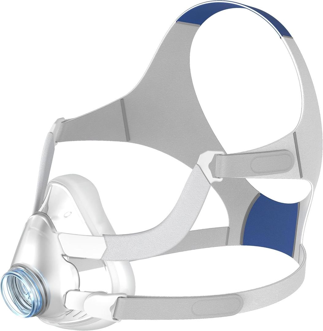 Replacement Set for F20 with Medium Cushion, Strap, Frame, Clips and Strap Covers, Great-Value & Quick-Disconnect, MEDICOLOR Supplied