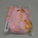 Sexy Choker Corset Underwire Lace Sheer Garter Stockings Babydoll Lingerie Set with Thong 4 Piece Outfits Women Bustier Push Up See Through Matching Bra Panty Underwear Pink Medium