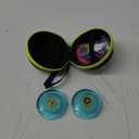 MAGICYOYO K2 Responsive Yoyo - Great for Kids and Beginners with Smooth Spins and Fingerspin Design - with Storage Glove, Bag, and 12 Yo-Yo Strings - Crystal Green