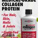 HEALTH DIRECT AminoSculpt Sugar-Free Collagen Supplement - High Potency Medical-Grade Protein for Hair, Skin, Nails & Joints, Grass-Fed, Non-GMO, Liquid Collagen - Tart Cherry - 30 Fl Oz