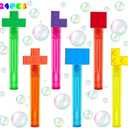 Building Blocks Party Favors,9Pcs Building Blocks Bubble Wands for Kids,Cute Bubble Wand for Birthday Party Supplies,Classroom Prizes Pinata Goodie Bag Stuffers Gifts