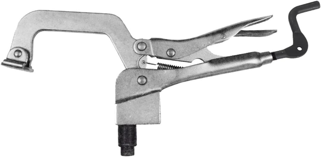 Inserta Pliers, 5/8" Insert, 3" Throat Depth, 4" Opening, Table Mounted Clamp, Rear Crank Handle, For BuildPro Welding Tables, PTT634K