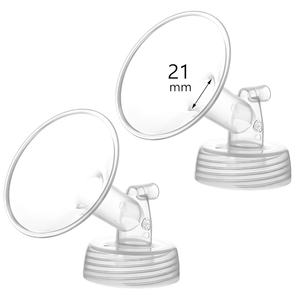 Momstouch 21mm Flange Compatible with Spectra S1 S2 9 Plus Synergy Gold Breastpump Replacement to Spectra Pump Parts and Flange; Not Original; Replaces Shield