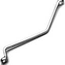 Capri Tools 11 mm Brake Bleeder Wrench, Angled Double Box End, Metric
