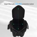 Carrying Case Portable Bag Travelling Case Compatible with Bose S1 Pro+ / S1 Pro Portable Bluetooth Speaker and Microphone (Black)