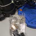 AgiiMan Automatic Pool Cover Pump for Pool, Hot Tubs and Basement, Blue