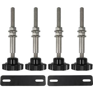 Traction Board Mounting Kit, Easy-to-Install Recovery Board Mount, Universal Fit 4.72"–6.69" Hole Spacing, Mount Pins for Roof Rack, Truck Bed, X-Bull & More