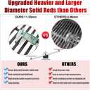 7524 Genesis 300 Series Grates Replacement Parts for Weber Grill Grates Genesis E-310 E-320 E-330 S-310 S-320 S-330 EP-310 EP-320 EP-330 Weber Genesis Grill Parts 2 PCS Cast Iron Grid 19.5 x 25.8 Inch