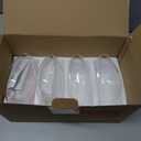 Dahey Propagation Stations Wall Hanging Planters Glass Wall Mounted Vases Oblate Terrarium for Flowers Hydroponics Indoor Plants Home Bathroom Office Decor 4 Pack