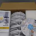 Ensenior 12 Pack 6 Inch LED Recessed Light, Dimmable, 3000K-5000K 3CCT, 1200LM High Brightness, 12W 120V, 3 Pin, ERL-12X-ETL, Damp Rated, Ultra-Thin Canless Wafer Ceiling Light - ETL & FCC & IC