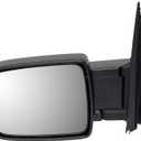 Dorman 955-1330 Driver Side Power Door Mirror - Folding Compatible with Select Honda Models, Black