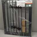 Babelio Baby Gate for Doorways and Stairs, 26-40" Auto Close Dog Gate, PressGuard C5, Easy-Install Pressure Mounted Satey Door, No Drilling Safety Gate for Child and Pets, Black