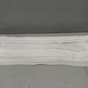 UNISHADES no Drill Cordless Roman Shades for Windows, 21" W 64" H - 100% Blackout - Linen - Mist White