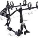 2-Bike Rack for SUV Car Bicycle Rack Carrier 8-Point Support