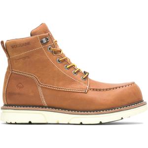Wolverine Men's I 90 Durashocks Moc Toe 6" Work Boot (11.0M, Tan)