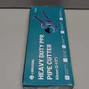 Libraton PVC Pipe Cutter, Up to 2-1/2", Ratchet Pipe Cutter Heavy-Duty, Pex Cutting Tool for Cutting PEX, PVC, PPR Plastic Hoses and Plumbing Pipe