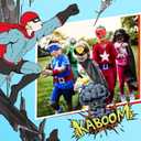 Roko Toys for 3-10 Year Old Boys, Superhero Capes for Kids Dress up Costumes Party Supplies Present Chistmas Gifts Stocking
