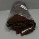 Muddy Mat Chenille Bathroom Rugs Quick Dry Microfiber Mats Non Slip Washable, Extra Thick, Soft and Highly Absorbent Bath Mats for Bathroom, Kitchen, and Shower Floor - Brown Medium 30"X19"