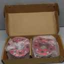 Rough Country 1.5" Wheel Adapters for 97-06 Jeep Wrangler TJ | 84-01 XJ- 1092RED