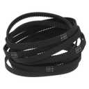 uxcell 10pcs 2GT Timing Belt Closed Loop Rubber Belts 202-2GT-6, 6mm Width x 202mm Length, 3D Printer Timing Belt