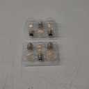 A15 LED Bulbs - Vintage Edison Bulbs, Dimmable, Clear Glass, E26 Medium Base, 6W (60W Equivalent), 2700K Warm White, 700LM, for Ceiling Fans, Appliances, Refrigerator Lights - 6 Pack