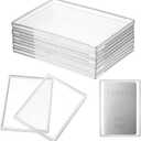 10oz Silver Bar Holder, 5Pcs Silver Bar Storage Case Clear Acrylic Storage Container Capsule Storages Container Box for 10 Ounce Bars