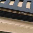 2'x4' Sanibel Decorative Screen, Black 6 Pack